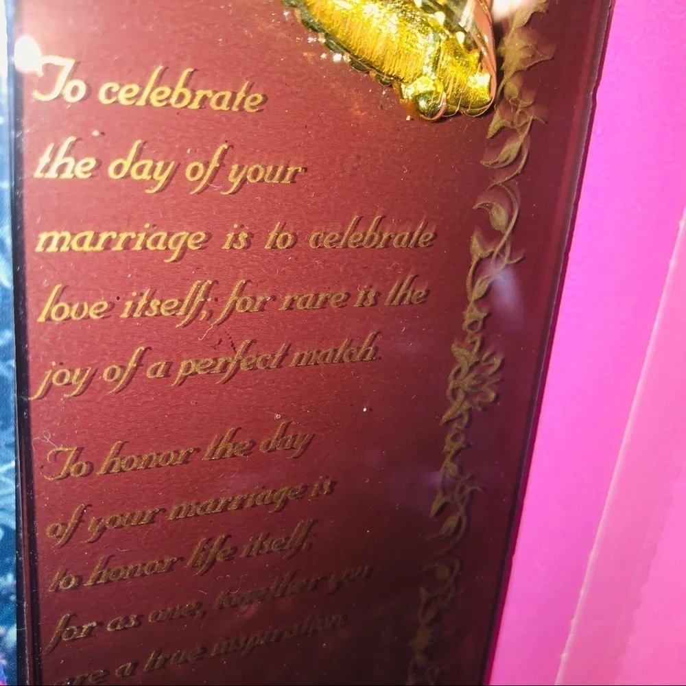 Happy Anniversary keepsake picture frame